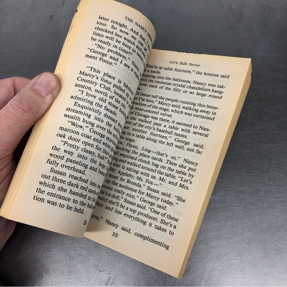 The Nancy Drew Files: Case #86 Lets Talk Terror, by: Carolyn Keene, PB book - Picture 3 of 6